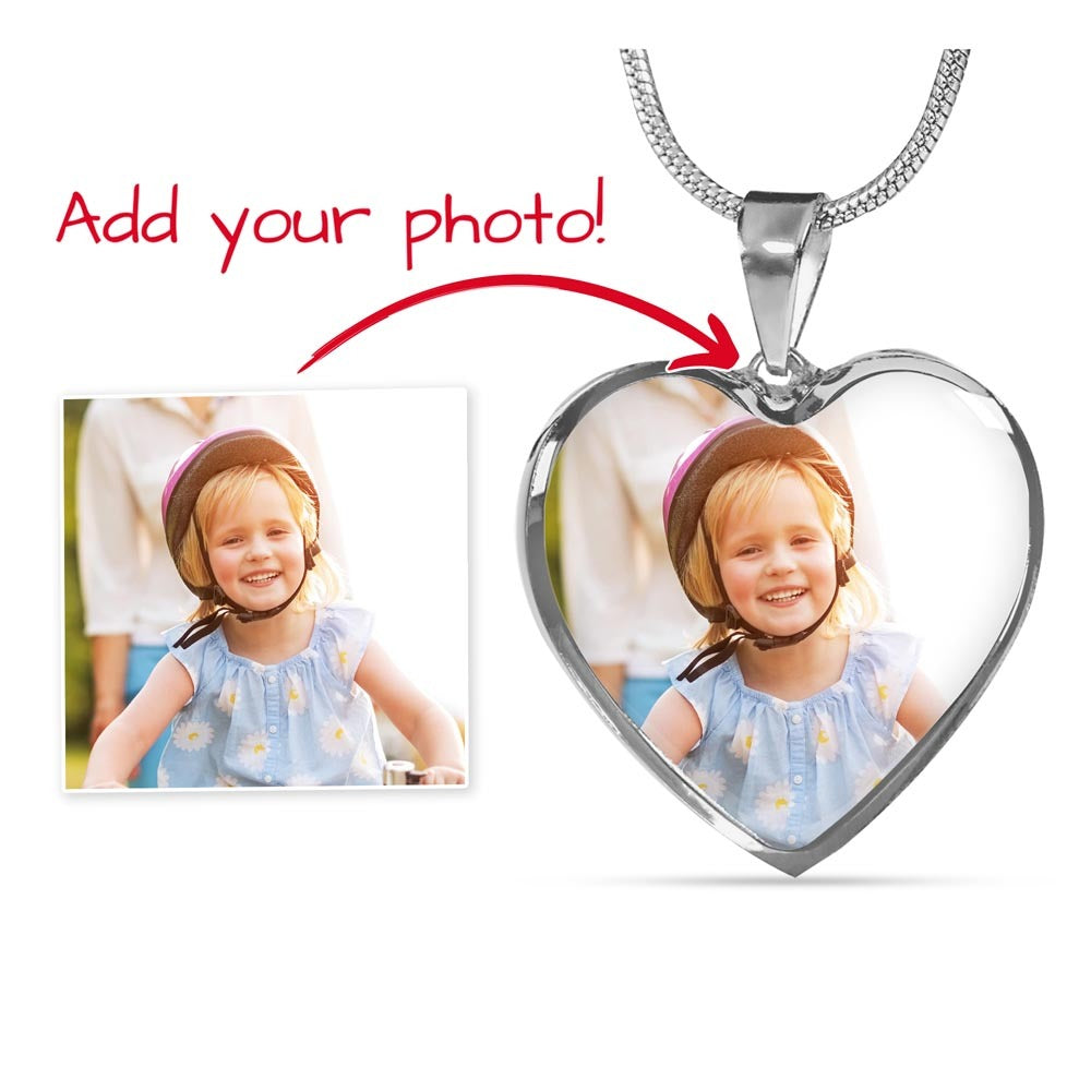 Custom Heart Locket Necklace