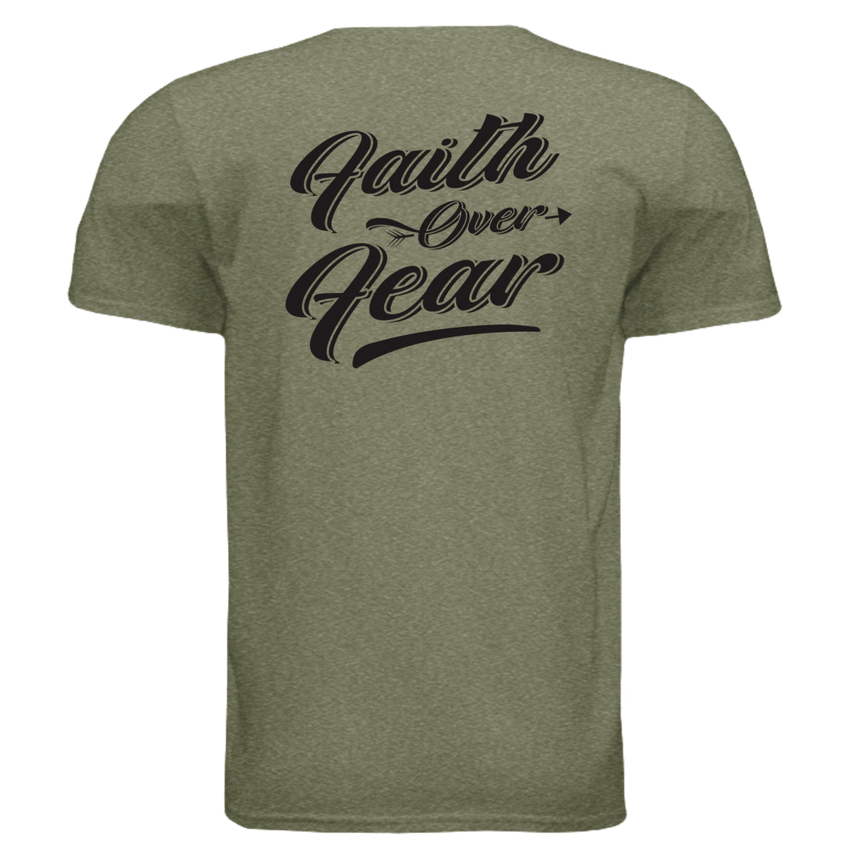 HEATHER MILITARY GREEN - G640 - BACK