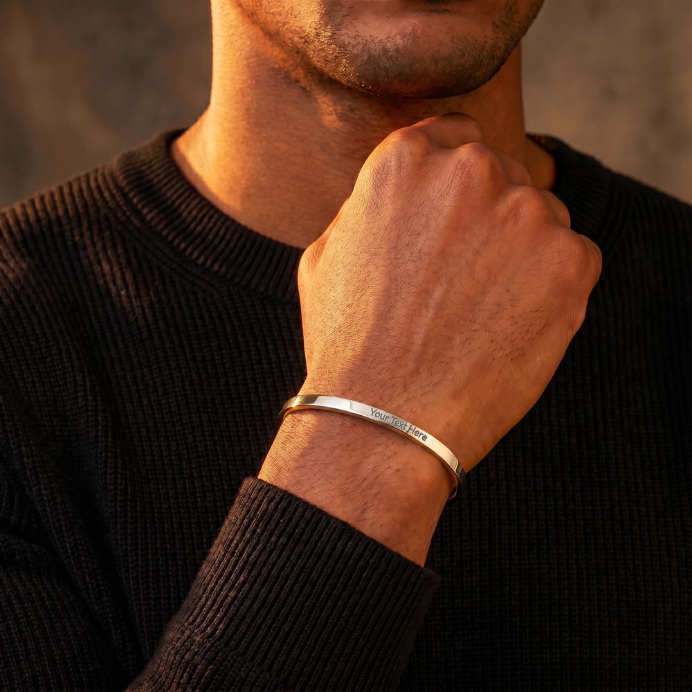 Personalized Cuff Bracelet
