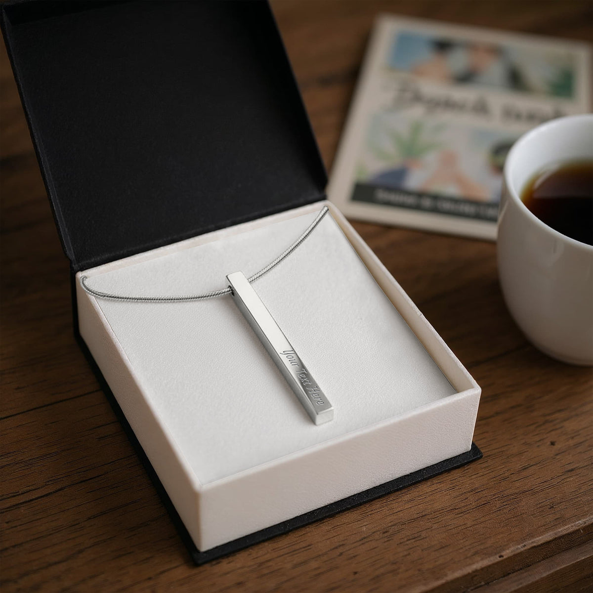 Custom Engraved 4-sided Pendant