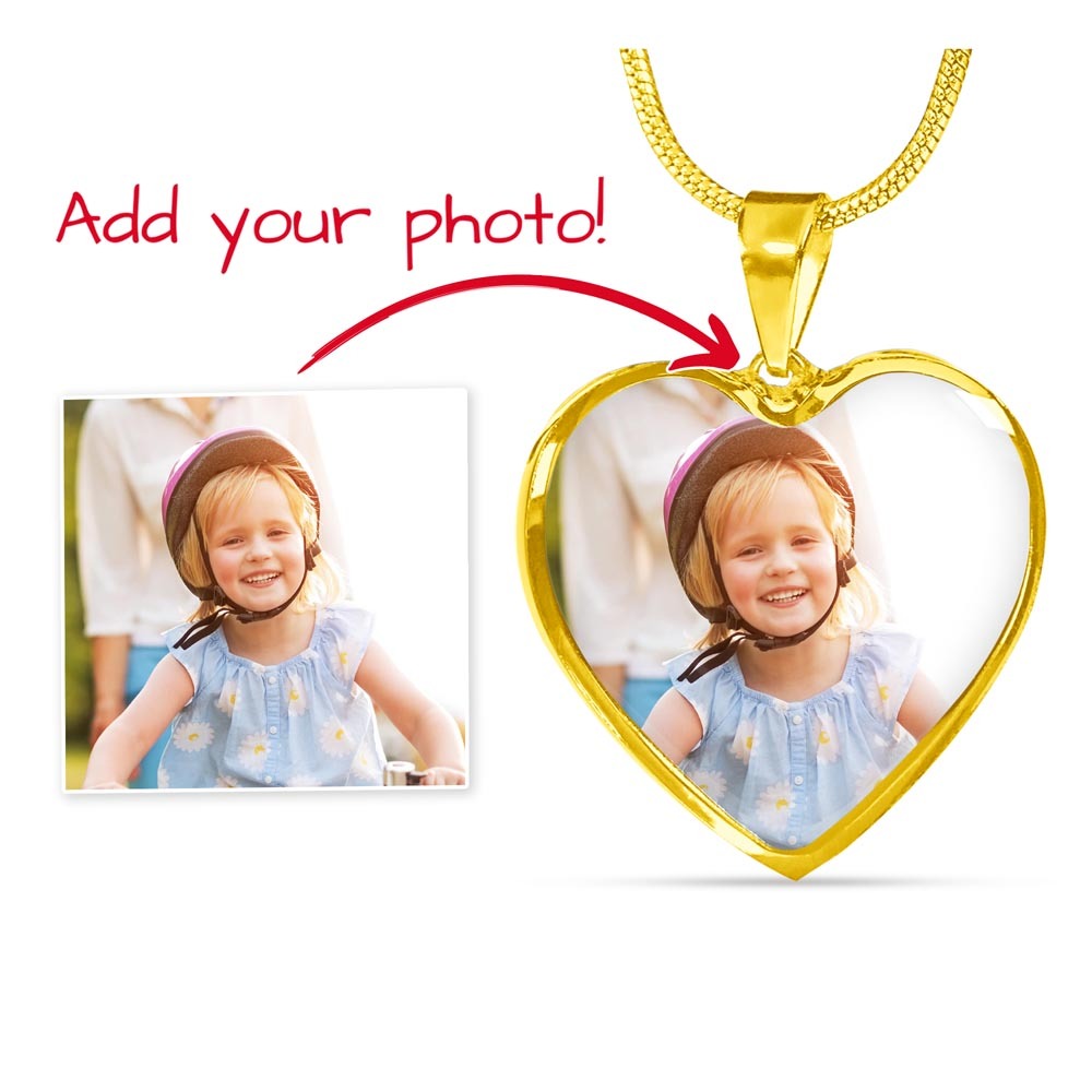 Custom Heart Locket Necklace