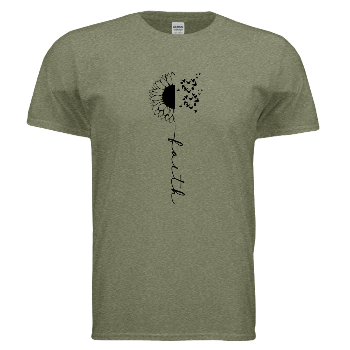 HEATHER MILITARY GREEN - G640 - FRONT