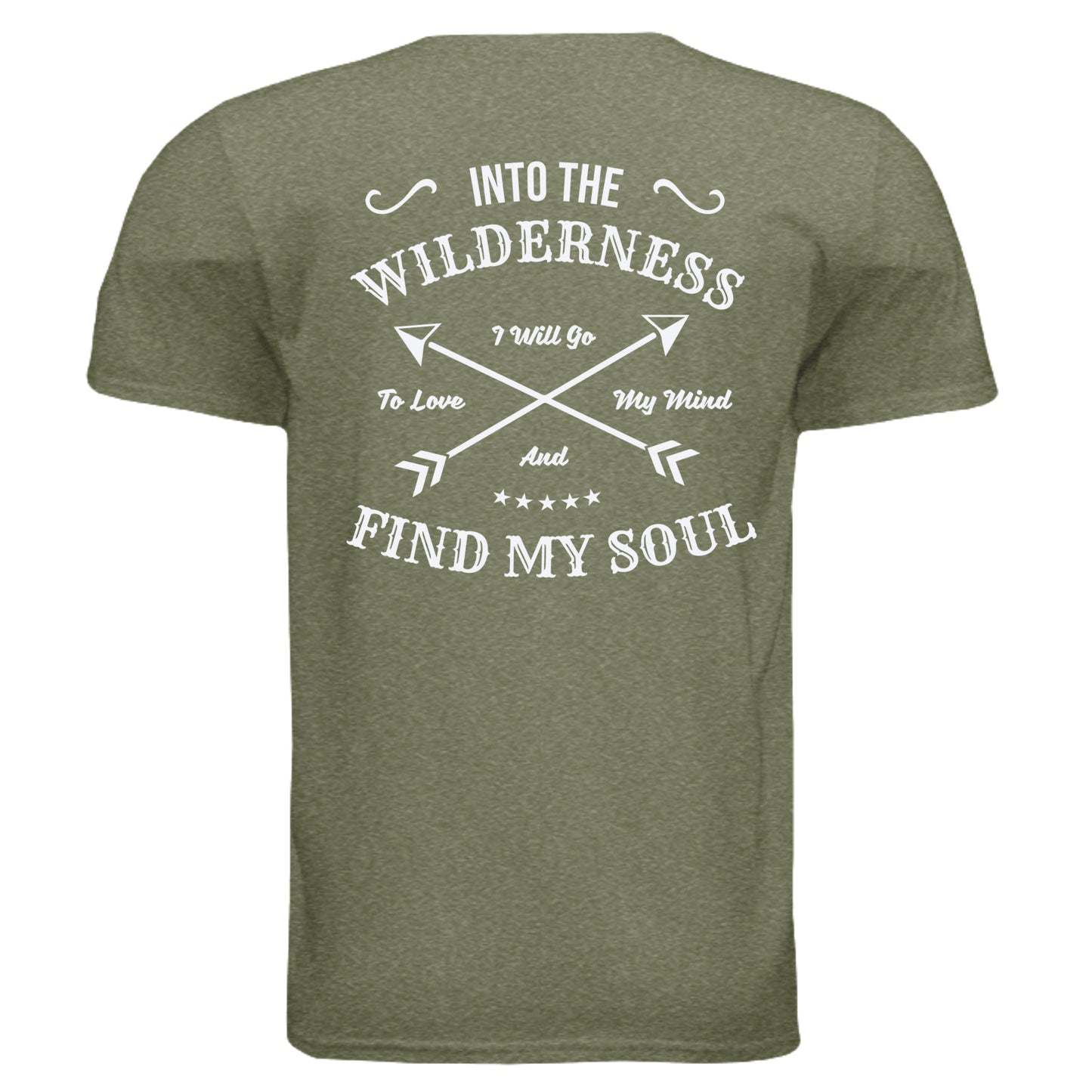 HEATHER MILITARY GREEN - G640 - BACK