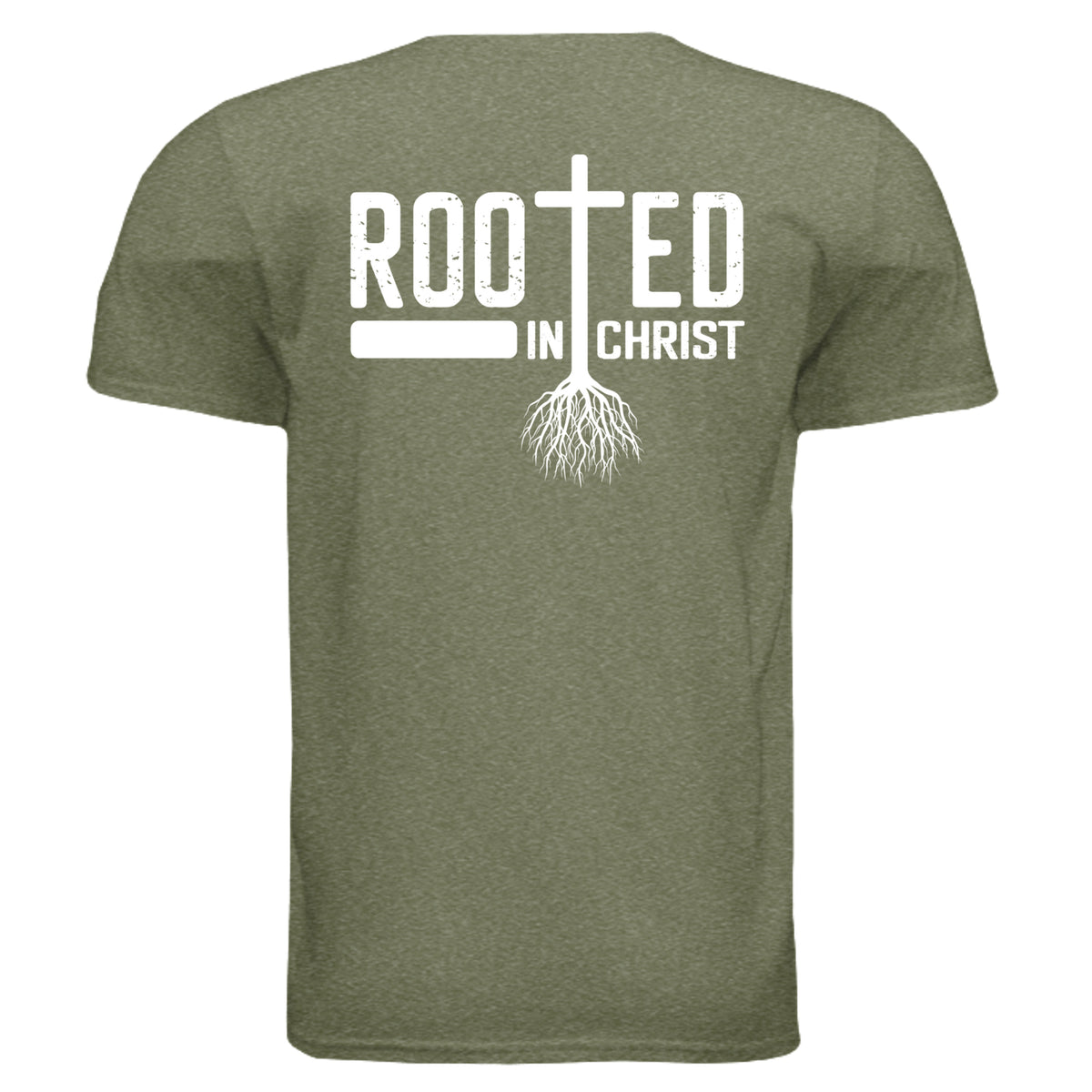 HEATHER MILITARY GREEN - G640 - BACK