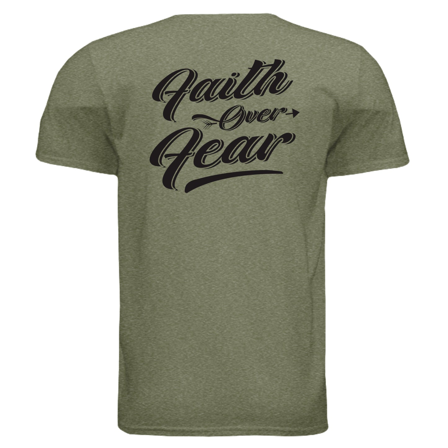 HEATHER MILITARY GREEN - G640 - BACK